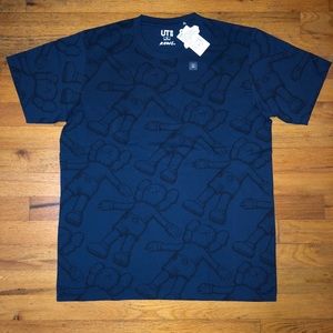 Kaws X Uniqlo Holiday All Over Summer T-Shirt